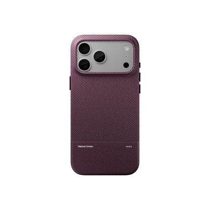Apple iPhone 18 Pro Kılıf M-safe Şarj Özellikli Deri Dokulu Native Union RE Classic Serisi Kapak