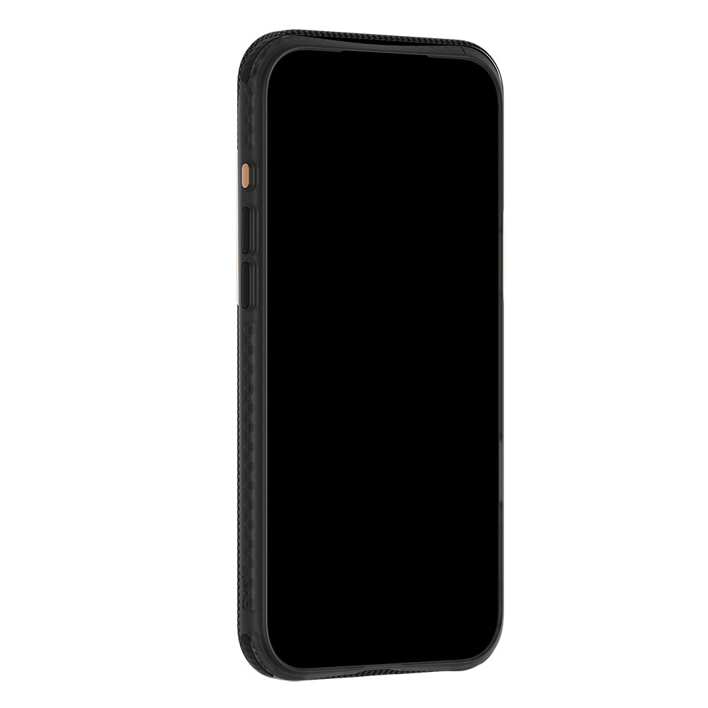 Apple iPhone 18 Pro Kılıf M-safe Şarj Özellikli Raptic Aramid Dual Rise Serisi 24 Ayar Altın Kaplamalı Karbon Kapak