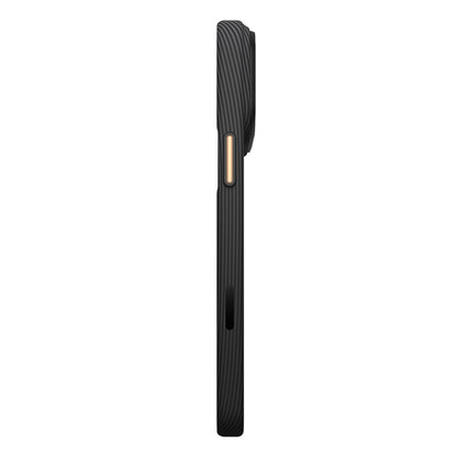 Apple iPhone 18 Pro Kılıf M-safe Şarj Özellikli Raptic Aramid Skin Reynis Serisi Karbon Kapak