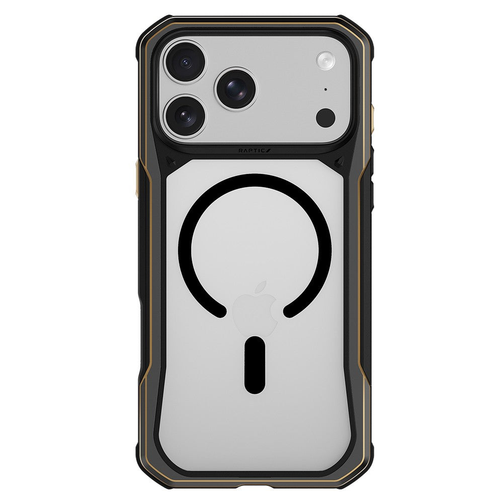 Apple iPhone 18 Pro Kılıf M-Safe Şarj Özellikli Raptic Shield Evo Serisi Airbagli Kapak