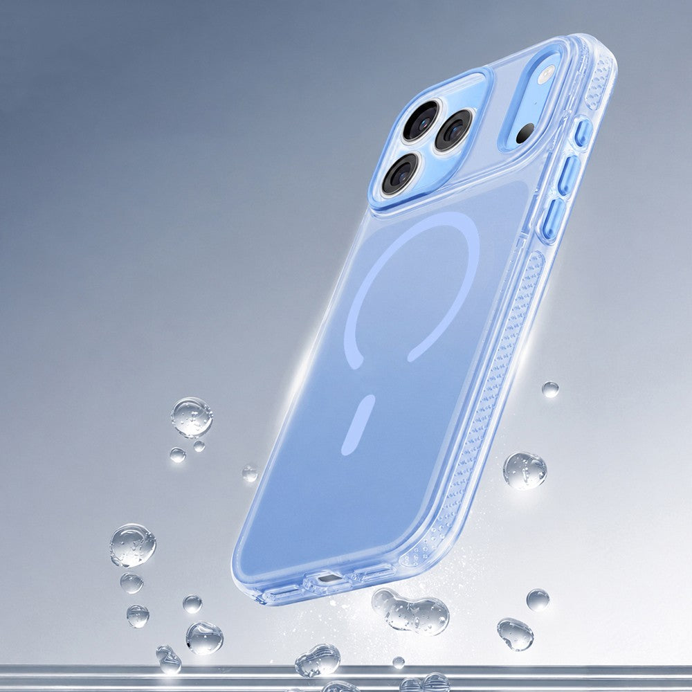 Apple iPhone 18 Pro Kılıf M-safe Şarj Özellikli Sararmaya Karşı Dayanıklı Mutural Icesense Serisi Kapak