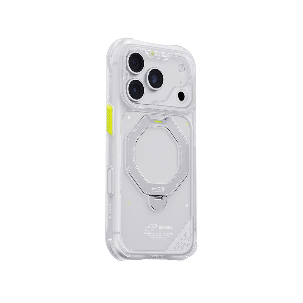 Apple iPhone 18 Pro Kılıf M-safe Şarj Özellikli Standlı Skinarma Saturn Kapak