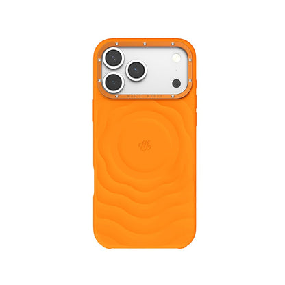Apple iPhone 18 Pro Kılıf M-safe Şarj Özellikli Wiwu Magic Merry Blossom Drift Serisi Kapak