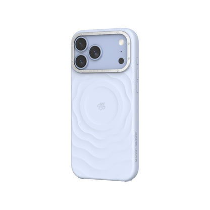Apple iPhone 18 Pro Kılıf M-safe Şarj Özellikli Wiwu Magic Merry Blossom Drift Serisi Kapak