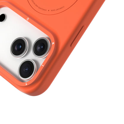 Apple iPhone 18 Pro Kılıf M-Safe Şarj Özellikli Youngkit Morandi Serisi Kapak