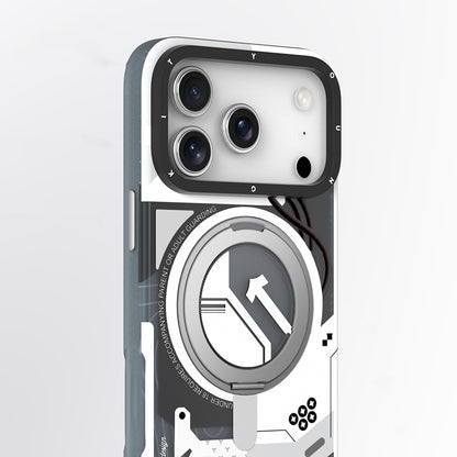 Apple iPhone 18 Pro Kılıf M-safe Şarj Özellikli Youngkit Starship Serisi Kapak