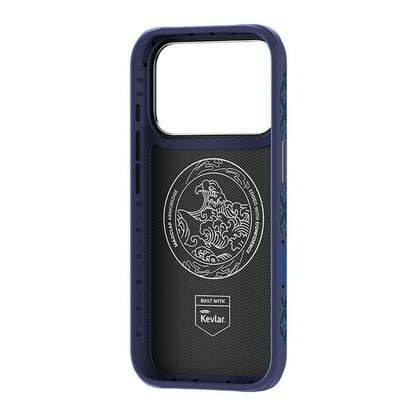 Apple iPhone 18 Pro Kılıf M-Safe Şarj Özellikli Yükseltilmiş Kamera Çerçeveli Benks ArmorGrid ArmorEdge X9 Serisi Kevlar Karbon Kapak