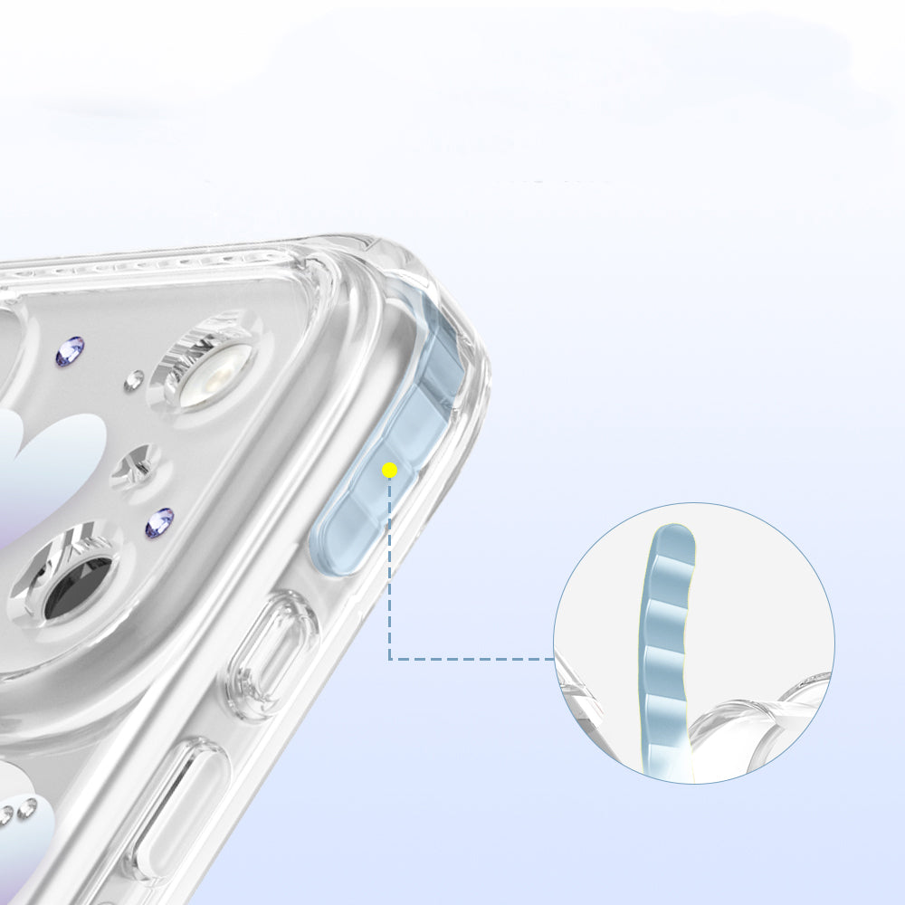 Apple iPhone 18 Pro Kılıf M-Safe Şarj Özellikli Zore Paris Elvo Sert PC Kapak
