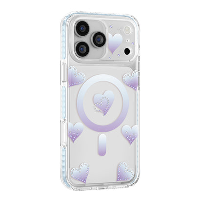Apple iPhone 18 Pro Kılıf M-Safe Şarj Özellikli Zore Paris Elvo Sert PC Kapak