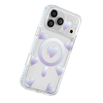 Apple iPhone 18 Pro Kılıf M-Safe Şarj Özellikli Zore Paris Elvo Sert PC Kapak