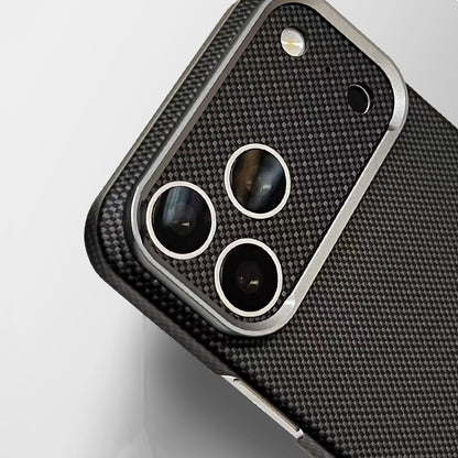 Apple iPhone 18 Pro Kılıf M-Safe Şarj Özellikli Zore Paris Zerre Sert PC Kapak