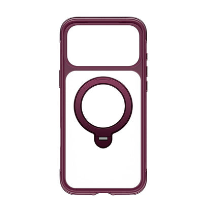 Apple iPhone 18 Pro Kılıf Wiwu AS-203 AeroShield Ultra Serisi M-safe Şarj Özellikli Airbag Tasarımlı Standlı Kapak