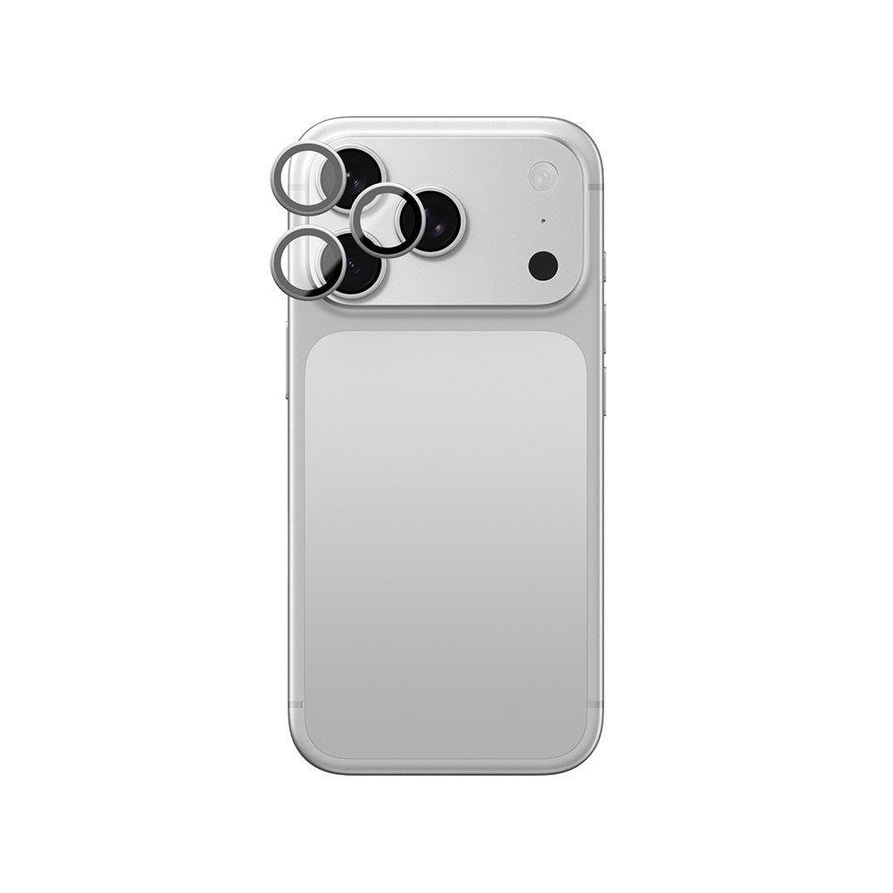 Apple iPhone 18 Pro Max Amazingthing Radix Vision Parlama Önleyici Kamera Lens Koruyucu + Kolay Uygulama Aparatlı