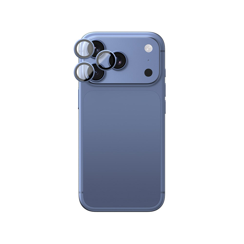Apple iPhone 18 Pro Max Amazingthing Titan Vision Sapphire AR Kamera Lens Koruyucu + Kolay Uygulama Aparatlı