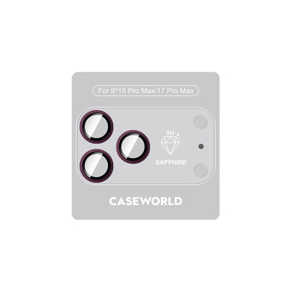 Apple iPhone 18 Pro Max CaseWorld Alloy Sapphire Safir One-Piece Anti Reflective Safir Kamera Lens Koruyucu