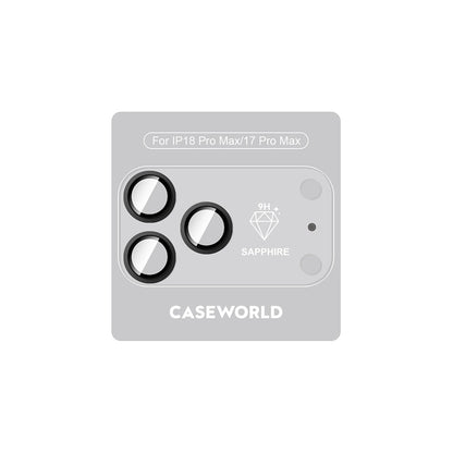 Apple iPhone 18 Pro Max CaseWorld Alloy Sapphire Safir One-Piece Anti Reflective Safir Kamera Lens Koruyucu