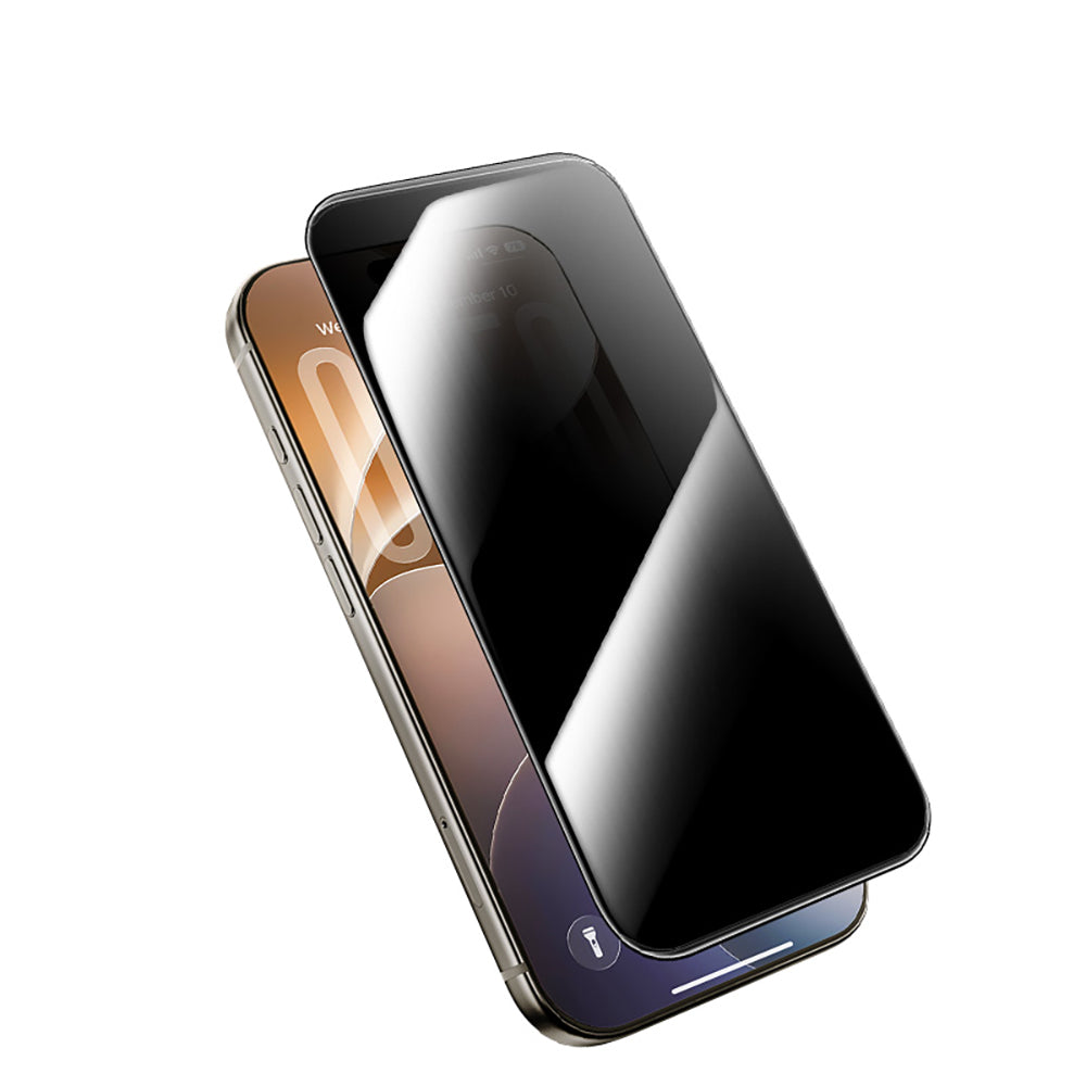 Apple iPhone 18 Pro Max Hidrofobik Ve Oleofobik Özellikli Benks 0.3mm Privacy Air Shield Ekran Koruyucu 10'lu Paket