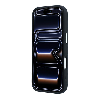 Apple iPhone 18 Pro Max Kılıf Guess Orjinal Lisanslı M-safe Şarj Özellikli Grained Triangle Kapak