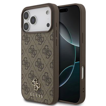 Apple iPhone 18 Pro Max Kılıf Guess Orjinal Lisanslı M-safe Şarj Özellikli Small 4G Classic Kapak