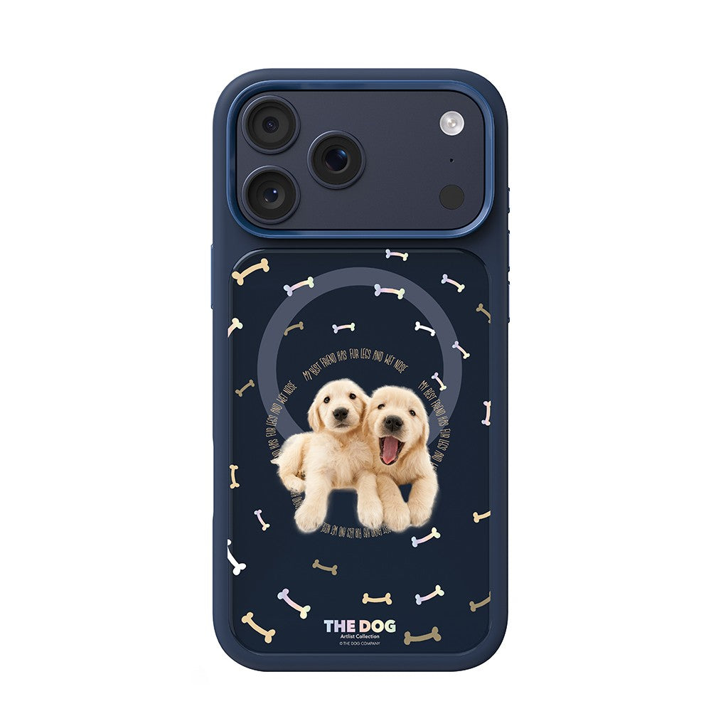 Apple iPhone 18 Pro Max Kılıf M-safe Şarj Özellikli 3D Baskılı Tasarım Mutural The Dog Serisi Kapak