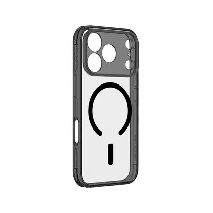 Apple iPhone 18 Pro Max Kılıf M-Safe Şarj Özellikli Airbag Tasarımlı AmazingThing Titan Pro Lens Serisi Kapak