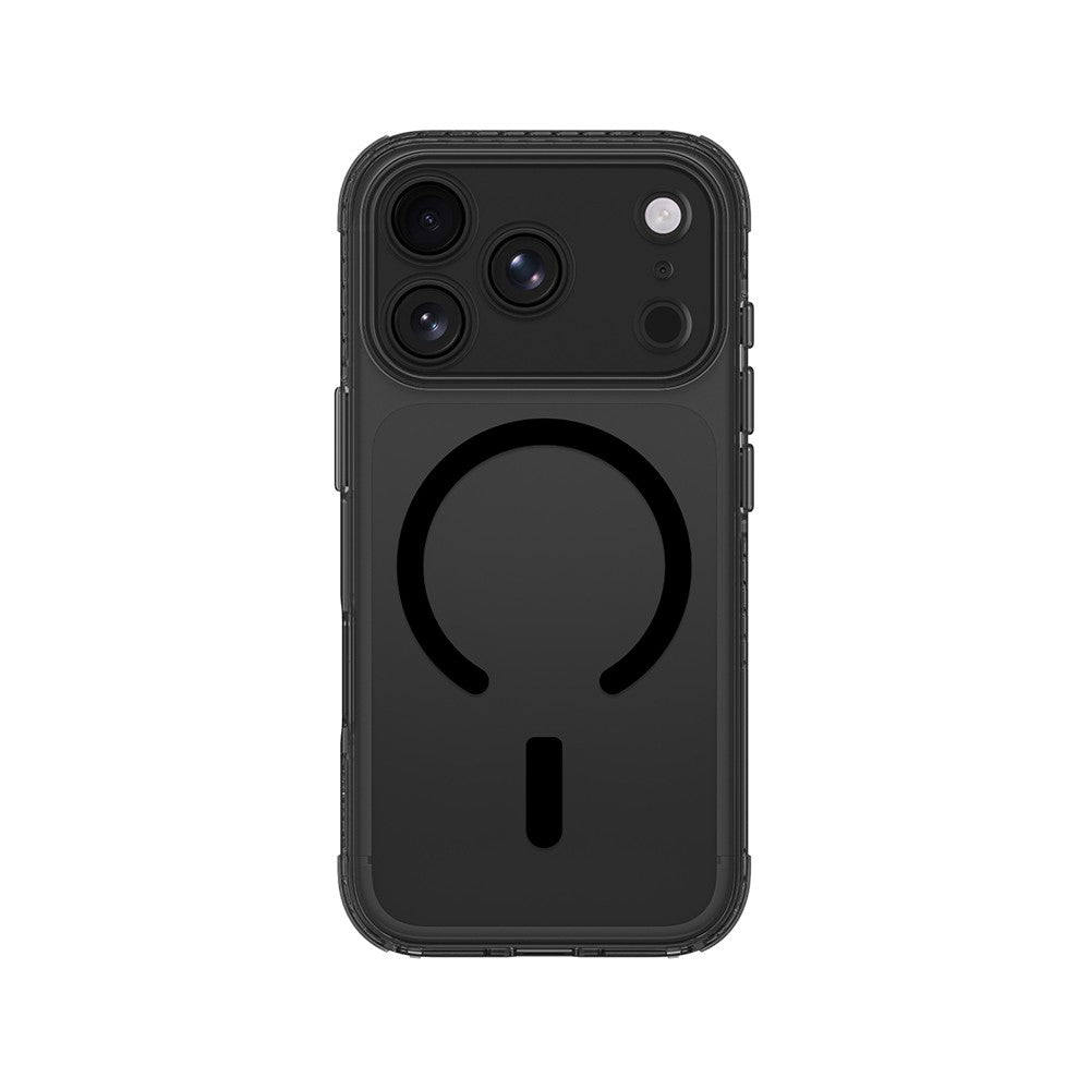 Apple iPhone 18 Pro Max Kılıf M-Safe Şarj Özellikli Airbag Tasarımlı AmazingThing Titan Pro Lens Serisi Kapak