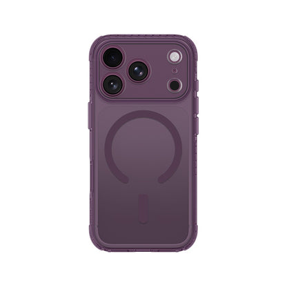 Apple iPhone 18 Pro Max Kılıf M-Safe Şarj Özellikli Airbag Tasarımlı AmazingThing Titan Pro Lens Serisi Kapak