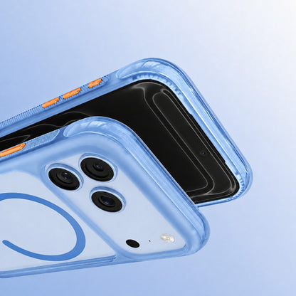Apple iPhone 18 Pro Max Kılıf M-safe Şarj Özellikli Airbag Tasarımlı Mutural Air Shield Serisi Kapak