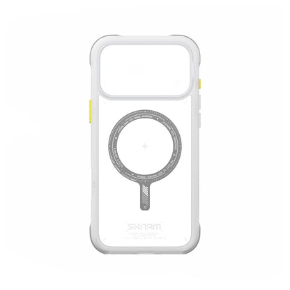 Apple iPhone 18 Pro Max Kılıf M-Safe Şarj Özellikli Airbag Tasarımlı Skinarma Avion Kapak
