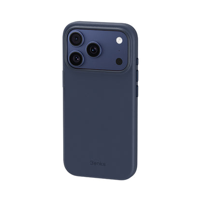 Apple iPhone 18 Pro Max Kılıf M-safe Şarj Özellikli Çizilmeye Dayanıklı Benks VitaPro Serisi PU Deri Kapak