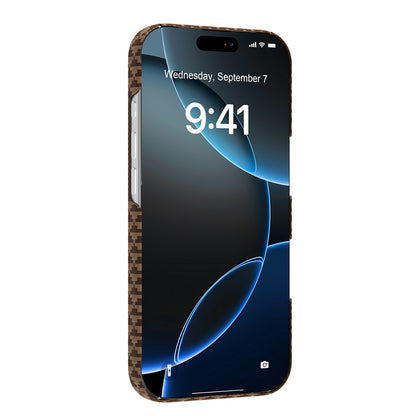 Apple iPhone 18 Pro Max Kılıf M-safe Şarj Özellikli Raptic Aramid Skin Origin Serisi Karbon Kapak