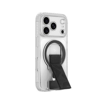 Apple iPhone 18 Pro Max Kılıf M-safe Şarj Özellikli Standlı Amazingthing Titan Pro Grip Stand Serisi Kapak