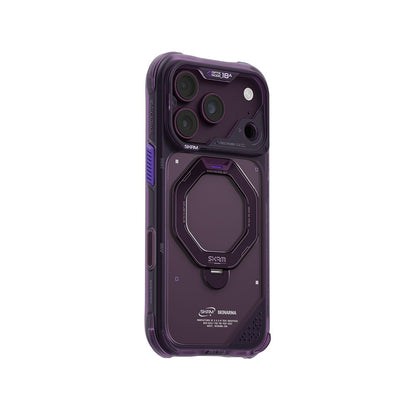 Apple iPhone 18 Pro Max Kılıf M-safe Şarj Özellikli Standlı Skinarma Saturn Kapak