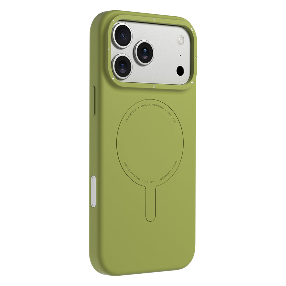 Apple iPhone 18 Pro Max Kılıf M-Safe Şarj Özellikli Youngkit Morandi Serisi Kapak