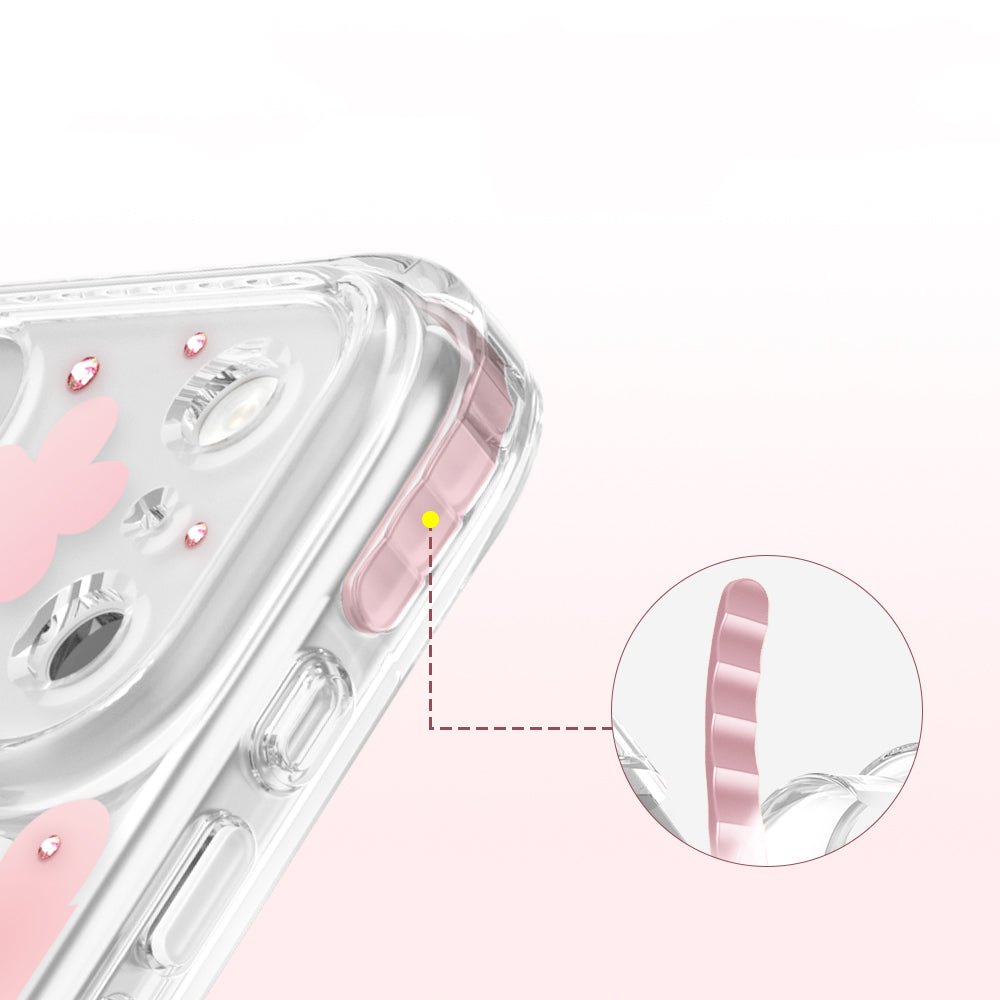 Apple iPhone 18 Pro Max Kılıf M-Safe Şarj Özellikli Zore Paris Elvo Sert PC Kapak