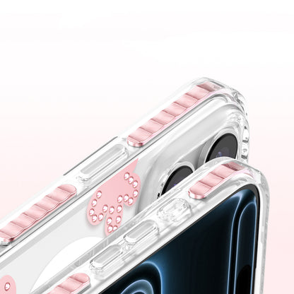 Apple iPhone 18 Pro Max Kılıf M-Safe Şarj Özellikli Zore Paris Elvo Sert PC Kapak