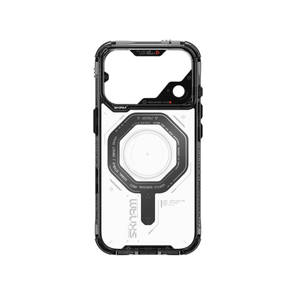 Apple iPhone 18 Pro Max Kılıf SkinArma M-safe Şarj Özellikli Airbag Tasarımlı Magma Kapak
