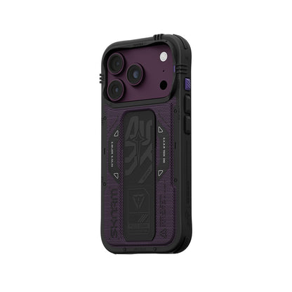 Apple iPhone 18 Pro Max Kılıf SkinArma M-safe Şarj Özellikli Airbag Tasarımlı Standlı Phantom Kapak