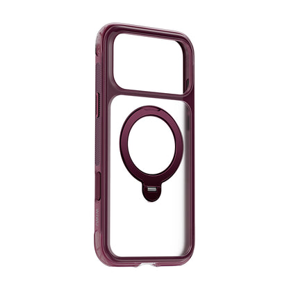 Apple iPhone 18 Pro Max Kılıf Wiwu AG-203 AeroGuard Ultra Serisi M-safe Şarj Özellikli Airbag Tasarımlı Standlı Kapak