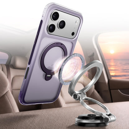 Apple iPhone 18 Pro Max Kılıf Wiwu AS-204 AeroShield Aurora Ultra Serisi M-safe Şarj Özellikli Airbag Tasarımlı Standlı Kapak