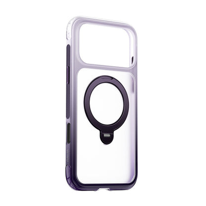 Apple iPhone 18 Pro Max Kılıf Wiwu AS-204 AeroShield Aurora Ultra Serisi M-safe Şarj Özellikli Airbag Tasarımlı Standlı Kapak