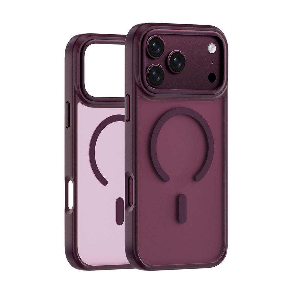 Apple iPhone 18 Pro Max Kılıf Wiwu FGG-012 ArmorPro Serisi M-safe Şarj Özellikli Parmak İzi Bırakmayan Kılıf