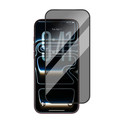 Apple iPhone 18 Pro Max Wiwu GT-034 Glass Ultra Privacy Serisi 3D Hayalet Ekran Koruyucu Cam + Kolay Uygulama Aparatı