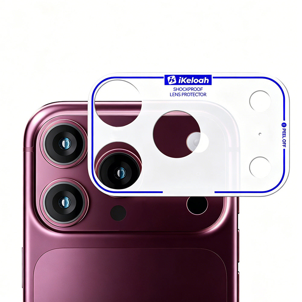 Apple iPhone 18 Pro Mohseven Pet Film Kamera Çerçeve Koruyucu