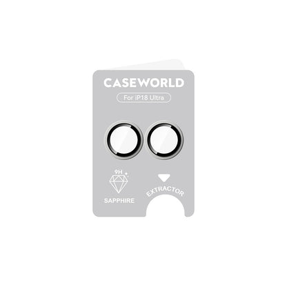 Apple iPhone Duo CaseWorld Alloy One-Piece Serisi Anti Reflective Kamera Lens Koruyucu