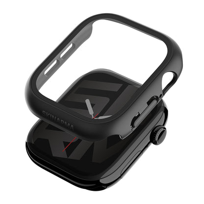 Apple Watch 12 42mm Skinarma Gado Sert Silikon Kasa ve Ekran Koruyucu