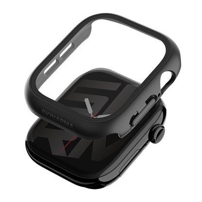 Apple Watch 12 46mm Skinarma Gado Sert Silikon Kasa ve Ekran Koruyucu