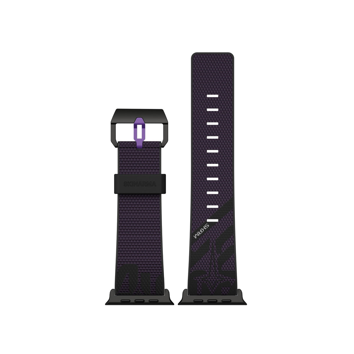 Apple Watch 12 46mm Skinarma Phantom Serisi Silikon Kordon