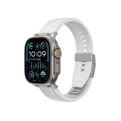Apple Watch 42mm Amazingthing Titan Chrono Silikon Kordon