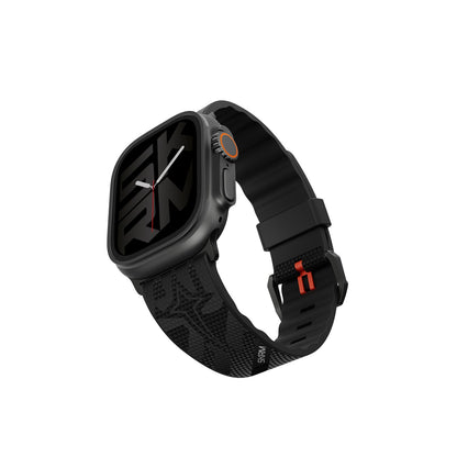 Apple Watch 42mm Skinarma Phantom Serisi Silikon Kordon